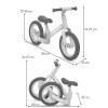 Bicicleta pliabila pentru copii Camini, metal, plastic, gri, L.89 cm, BLBK000002-GY