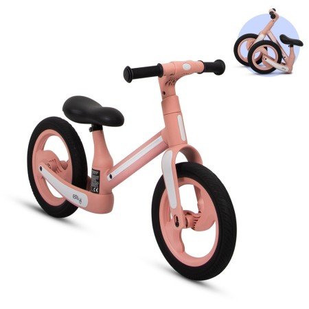 Bicicleta pliabila pentru copii Camini, metal, plastic, roz, L.89 cm, BLBK000002-PK