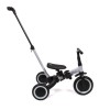 Tricicleta pentru copii 4 in 1 Gio, metal, plastic, negru/gri, L.64 cm, BLBK000003-BKGY