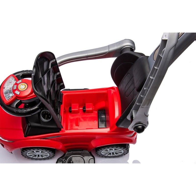 Masinuta pentru copii 2 in 1 Billy, plastic, rosu, L.42 cm, BLBK000006-RD