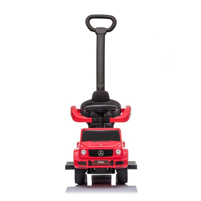 Masinuta pentru copii Mercedes-Benz G350D, plastic, rosu, L.35 cm, BLBK000007-RD