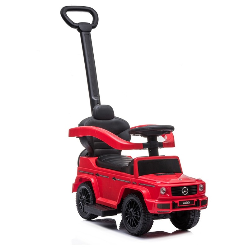 Masinuta pentru copii Mercedes-Benz G350D, plastic, rosu, L.35 cm, BLBK000007-RD