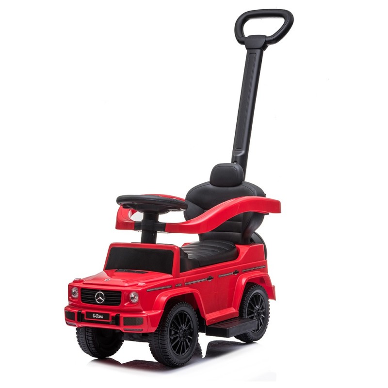 Masinuta pentru copii Mercedes-Benz G350D, plastic, rosu, L.35 cm, BLBK000007-RD