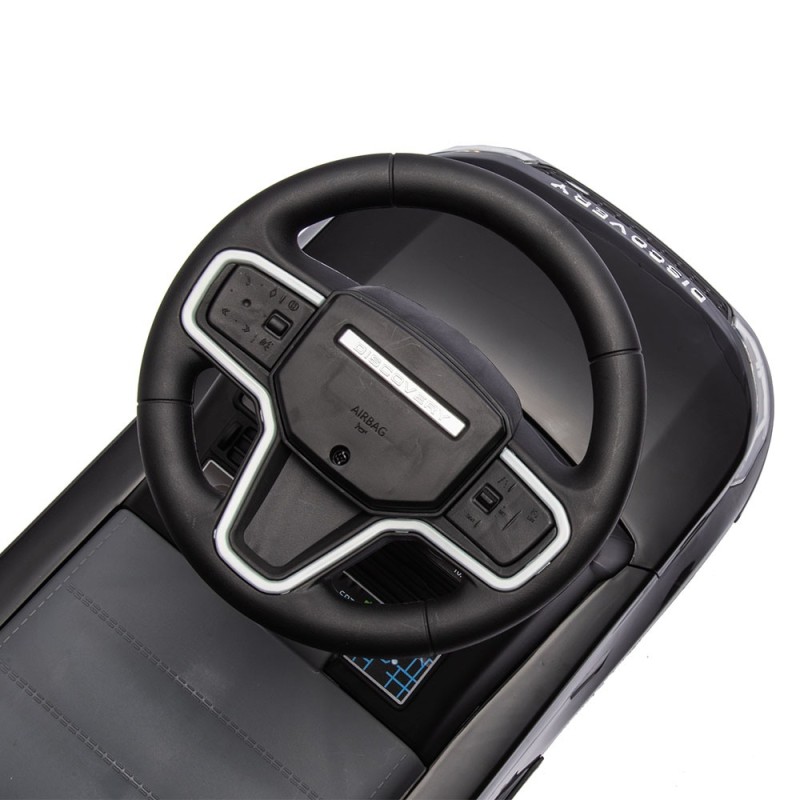 Masinuta pentru copii Land Rover Discovery, plastic, negru, L.28 cm, BLBK000009-BK