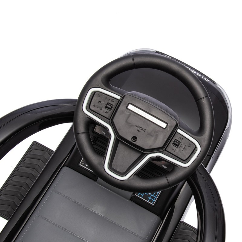 Masinuta pentru copii Land Rover Discovery, plastic, negru, L.40 cm, BLBK000010-BK