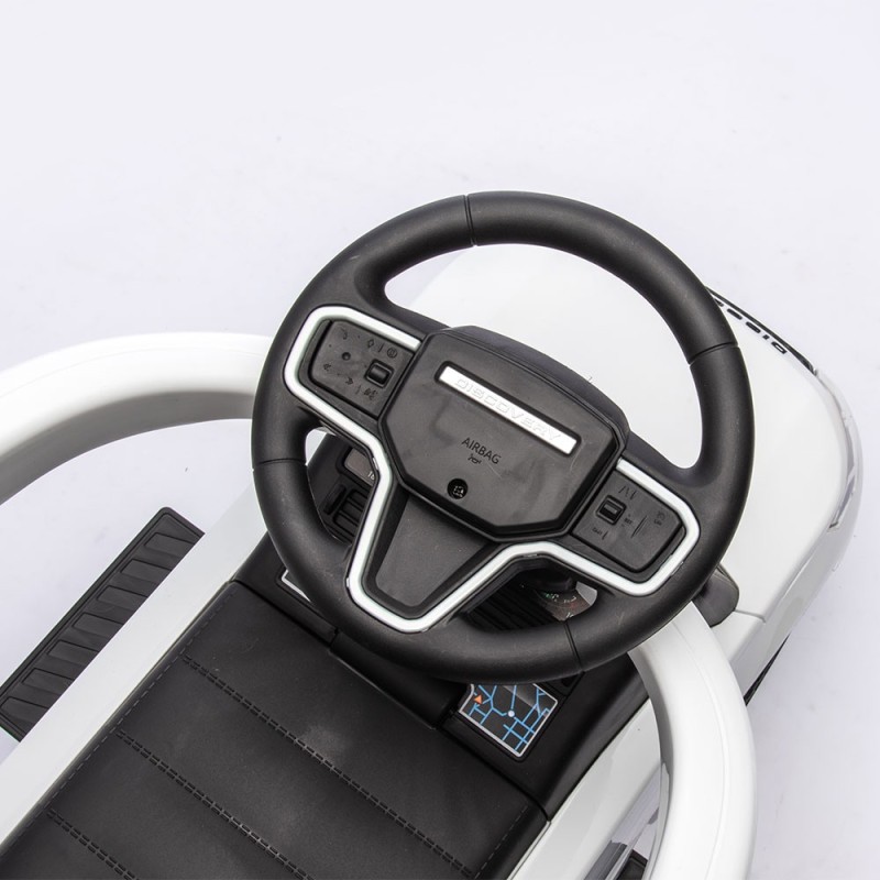 Masinuta pentru copii Land Rover Discovery, plastic, alb, L.40 cm, BLBK000010-WH