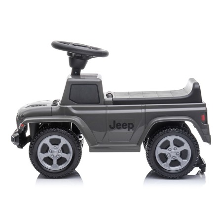 Masinuta copii Jeep Gladiator, metal, plastic, gri, L.29 cm, BLBK000013-DGY