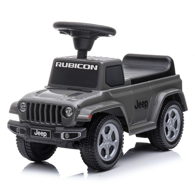 Masinuta copii Jeep Gladiator, metal, plastic, gri, L.29 cm, BLBK000013-DGY