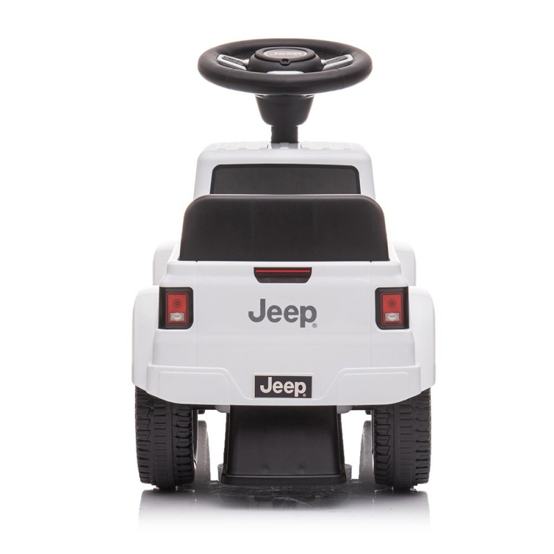 Masinuta copii Jeep Gladiator, metal, plastic, alb, L.29 cm, BLBK000013-WH
