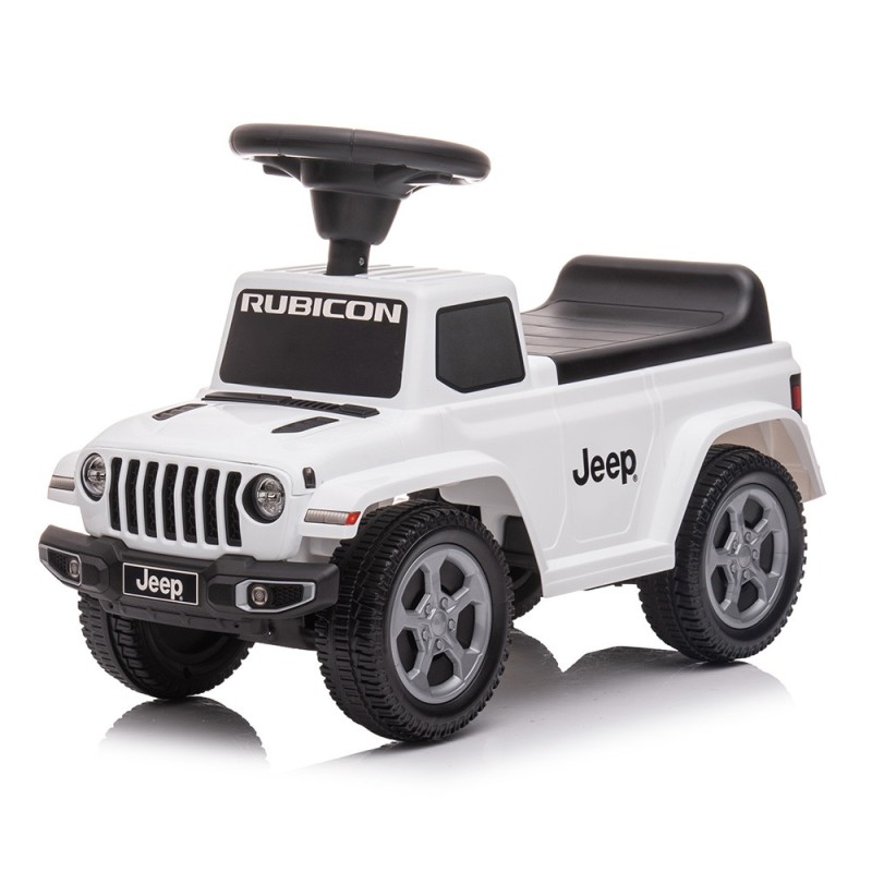 Masinuta copii Jeep Gladiator, metal, plastic, alb, L.29 cm, BLBK000013-WH