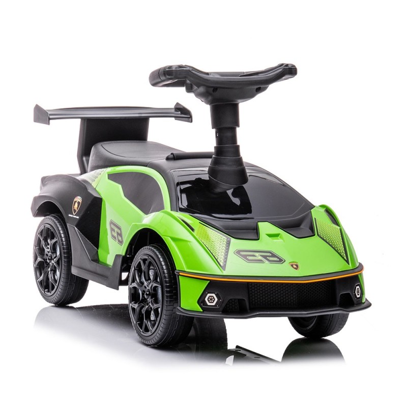 Masinuta pentru copii Lamborghini SCV12, metal, plastic, verde, L.38 cm, BLBK000014-GR