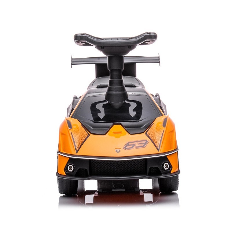 Masinuta pentru copii Lamborghini SCV12, metal, plastic, portocaliu, L.38 cm, BLBK000014-OR