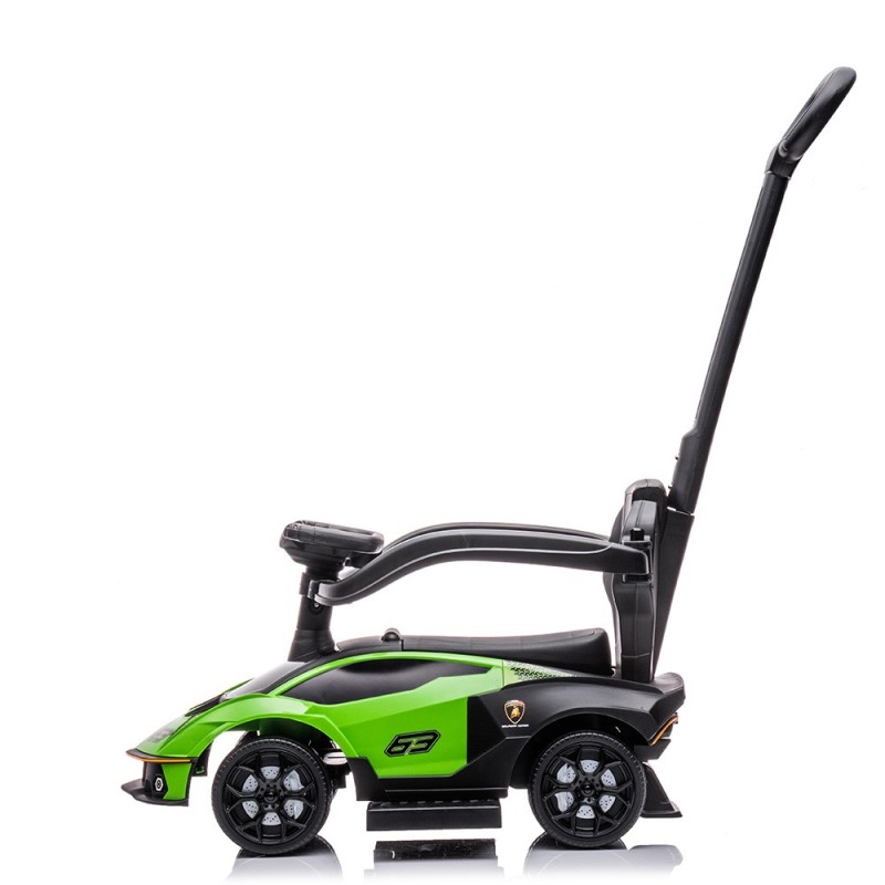 Masinuta pentru copii Lamborghini SCV12, metal, plastic, verde, L.40 cm, BLBK000015-GR