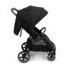 Carucior Ditta, metal, plastic, poliester, negru, L.56 cm, BNBK000007-BK