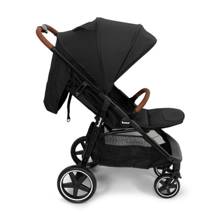 Carucior Ditta, metal, plastic, poliester, negru, L.56 cm, BNBK000007-BK