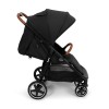 Carucior Ditta, metal, plastic, poliester, negru, L.56 cm, BNBK000007-BK
