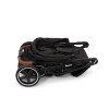 Carucior Ditta, metal, plastic, poliester, negru, L.56 cm, BNBK000007-BK
