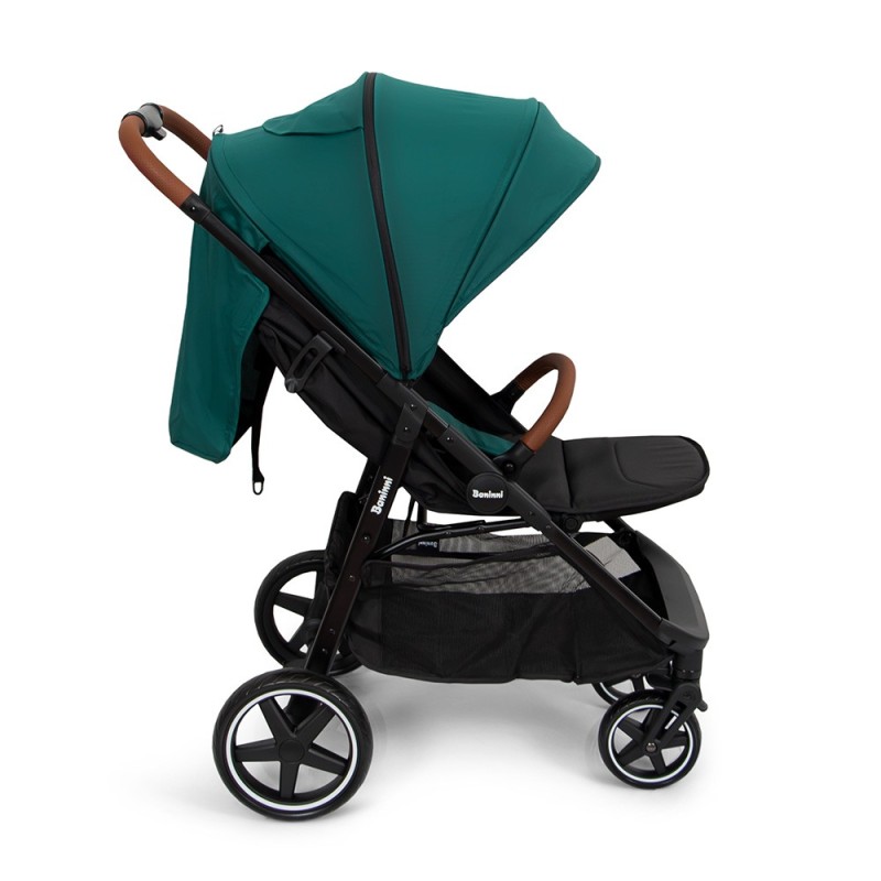Carucior Ditta, metal, plastic, poliester, verde, L.56 cm, BNBK000007-GR