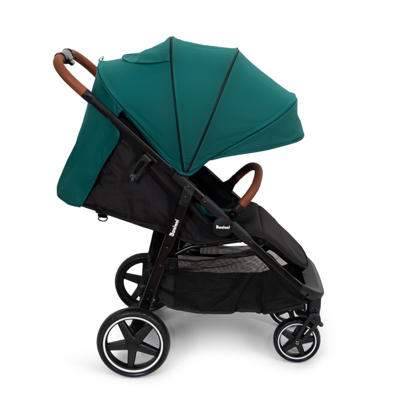 Carucior Ditta, metal, plastic, poliester, verde, L.56 cm, BNBK000007-GR