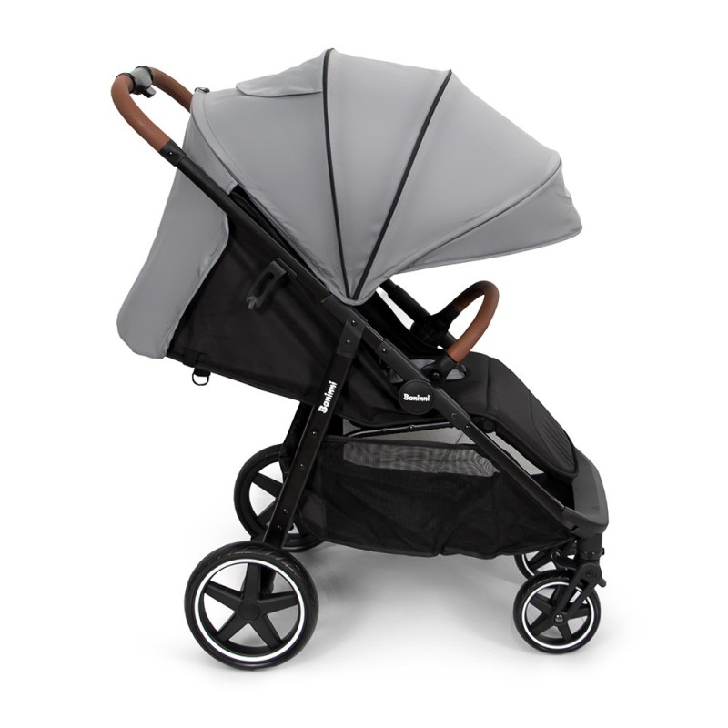 Carucior Ditta, metal, plastic, poliester, gri, L.56 cm, BNBK000007-GY