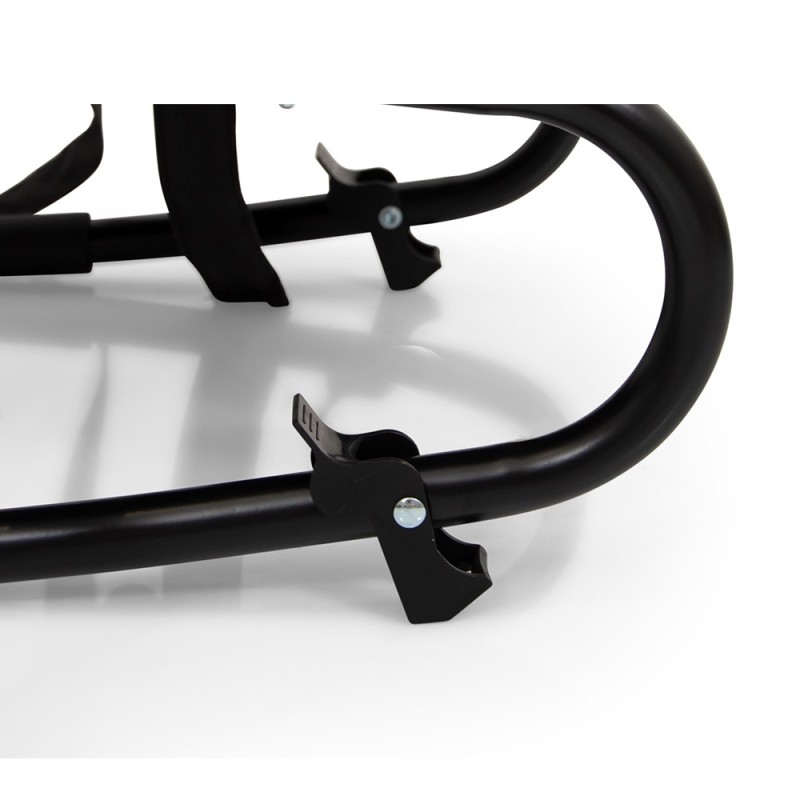 Balansoar pentru bebelusi Stelano, metal, plastic, poliester, negru, L.42 cm, BNBK000010-BKWH