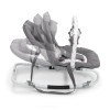 Balansoar pentru bebelusi Stelano, metal, plastic, poliester, gri, L.42 cm, BNBK000010-STAR