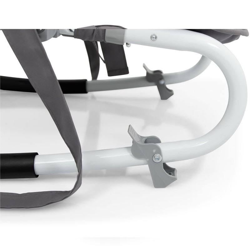 Balansoar pentru bebelusi Stelano, metal, plastic, poliester, gri, L.42 cm, BNBK000010-STAR