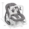 Balansoar pentru bebelusi Stelano, metal, plastic, poliester, gri, L.42 cm, BNBK000010-STAR