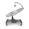 Balansoar pentru bebelusi Sereno, metal, plastic, poliester, gri deschis, H.80 cm, BNBK000012-LGY