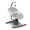 Balansoar pentru bebelusi Sereno, metal, plastic, poliester, gri deschis, H.80 cm, BNBK000012-LGY