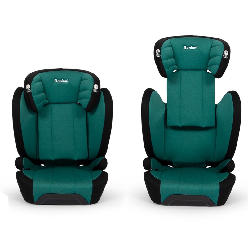 Scaun auto Zola, plastic, verde, L.42 cm, BNBK000024-GR