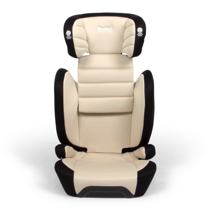 Scaun auto Zola, plastic, negru/bej, L.42 cm, BNBK000024-SD