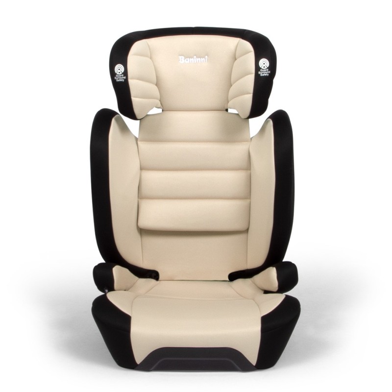 Scaun auto Zola, plastic, negru/bej, L.42 cm, BNBK000024-SD