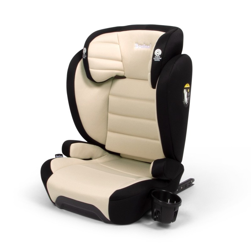 Scaun auto Zola, plastic, negru/bej, L.42 cm, BNBK000024-SD