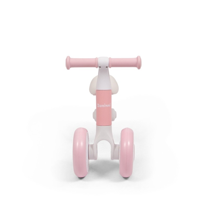 Bicicleta copii 3 in 1 Azura, metal, plastic, roz/alb, L.23 cm, BNBK000027-PK