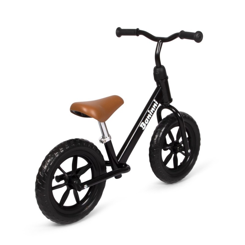 Bicicleta copii Lola, metal, plastic, negru, L.40 cm, BNBK000028-BK