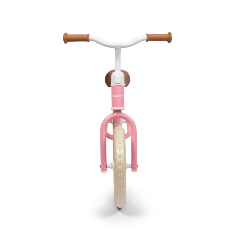 Bicicleta copii Lola, metal, plastic, roz/alb, L.40 cm, BNBK000028-PK