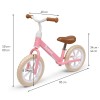 Bicicleta copii Lola, metal, plastic, roz/alb, L.40 cm, BNBK000028-PK