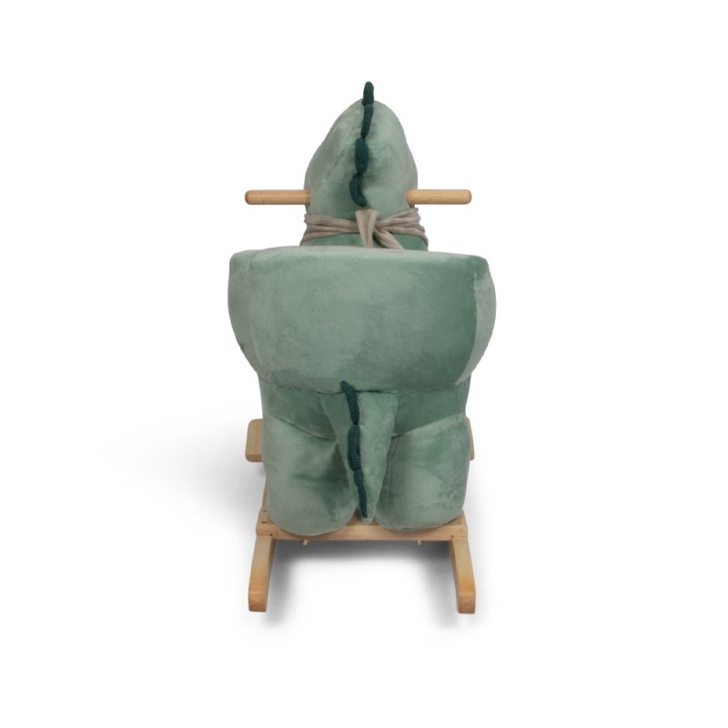 Balansoar copii Banini, lemn, material textil, verde, L.35 cm, BNBK000030-DINO