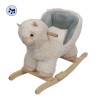 Balansoar copii Banini, lemn, material textil, alb, L.35 cm, BNBK000030-WH