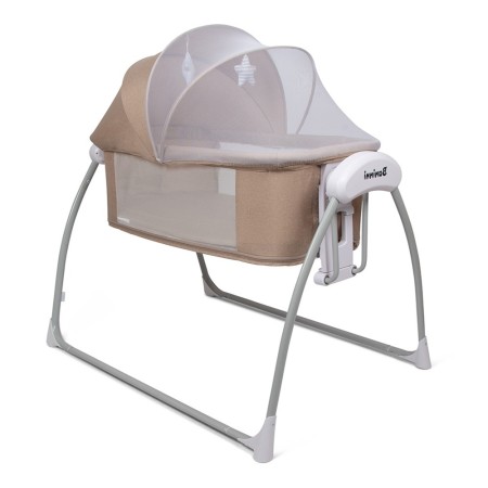 Balansoar electric 4 in 1 Banini, metal, plastic, poliester, bej, L.119 cm, BNBK000031-BG