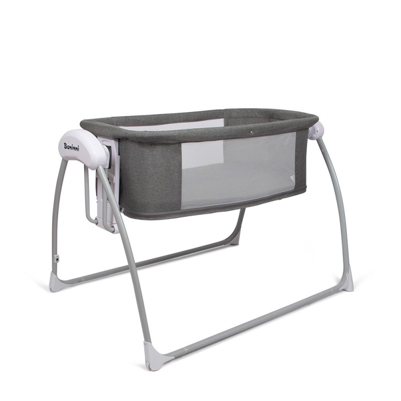 Balansoar electric 4 in 1 Banini, metal, plastic, poliester, gri, L.119 cm, BNBK000031-GY