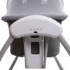 Balansoar electric 4 in 1 Banini, metal, plastic, poliester, gri, L.119 cm, BNBK000031-GY