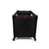 Patut pentru copii Nilo, metal, plastic, poliester, negru, L.126 cm, BNBK000033-BK