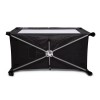 Patut pentru copii Nilo, metal, plastic, poliester, negru, L.126 cm, BNBK000033-BK