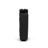 Patut pentru copii Nilo, metal, plastic, poliester, negru, L.126 cm, BNBK000033-BK