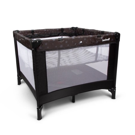 Patut pentru copii Neva, metal, plastic, poliester, negru, 97 X 97 cm, BNBK000034-BK