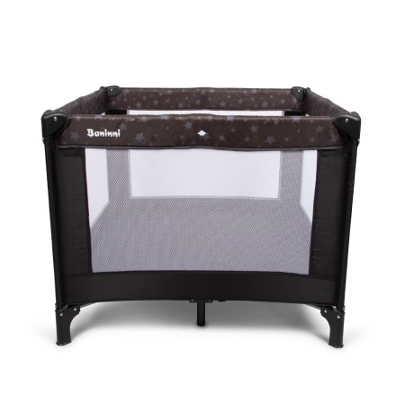 Patut pentru copii Neva, metal, plastic, poliester, negru, 97 X 97 cm, BNBK000034-BK