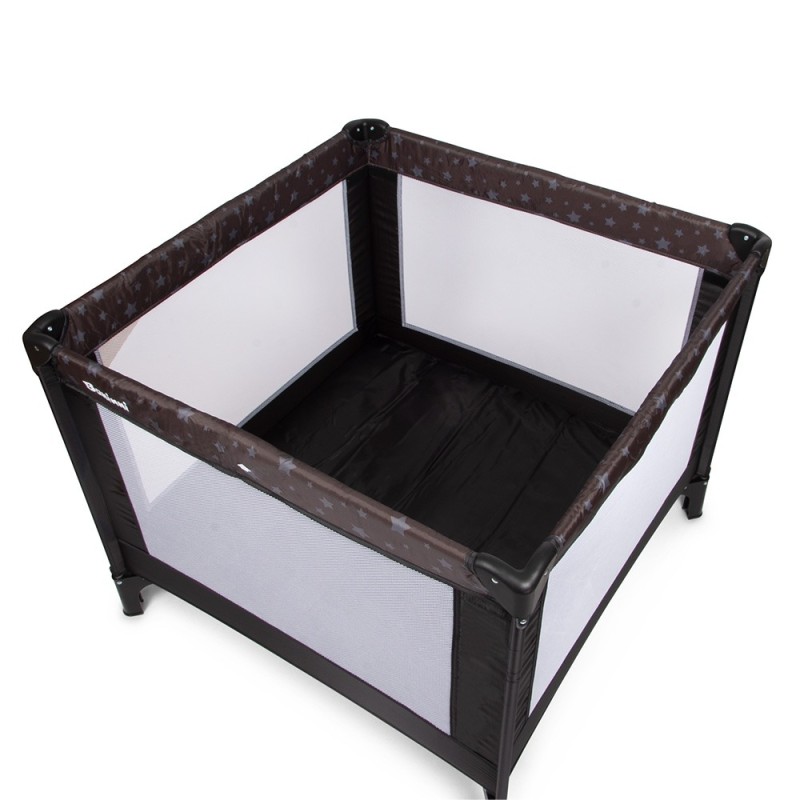 Patut pentru copii Neva, metal, plastic, poliester, negru, 97 X 97 cm, BNBK000034-BK