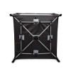 Patut pentru copii Neva, metal, plastic, poliester, negru, 97 X 97 cm, BNBK000034-BK